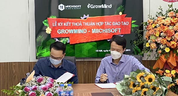 ニュース 2 MiichisoftはGrowMindとトレーニング協定を締結しました