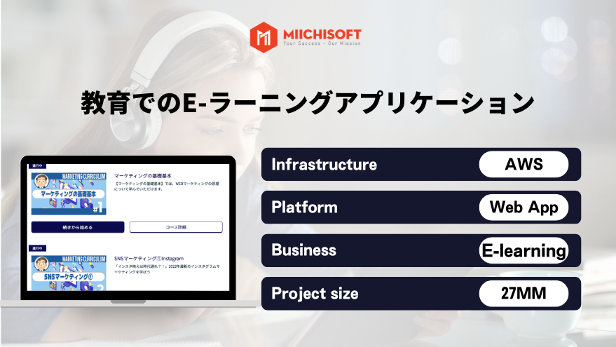 教育でのE-Learningアプリケーション