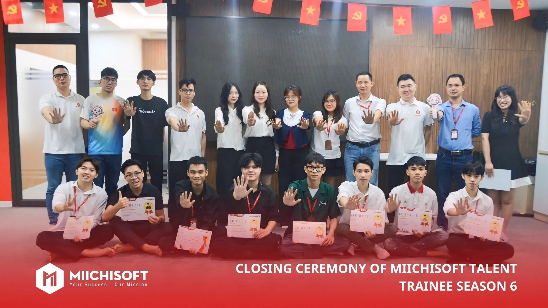 Closing Ceremony of Miichisoft Talent Trainee Season 6: A Memorable 2-Month Journey Comes to an End