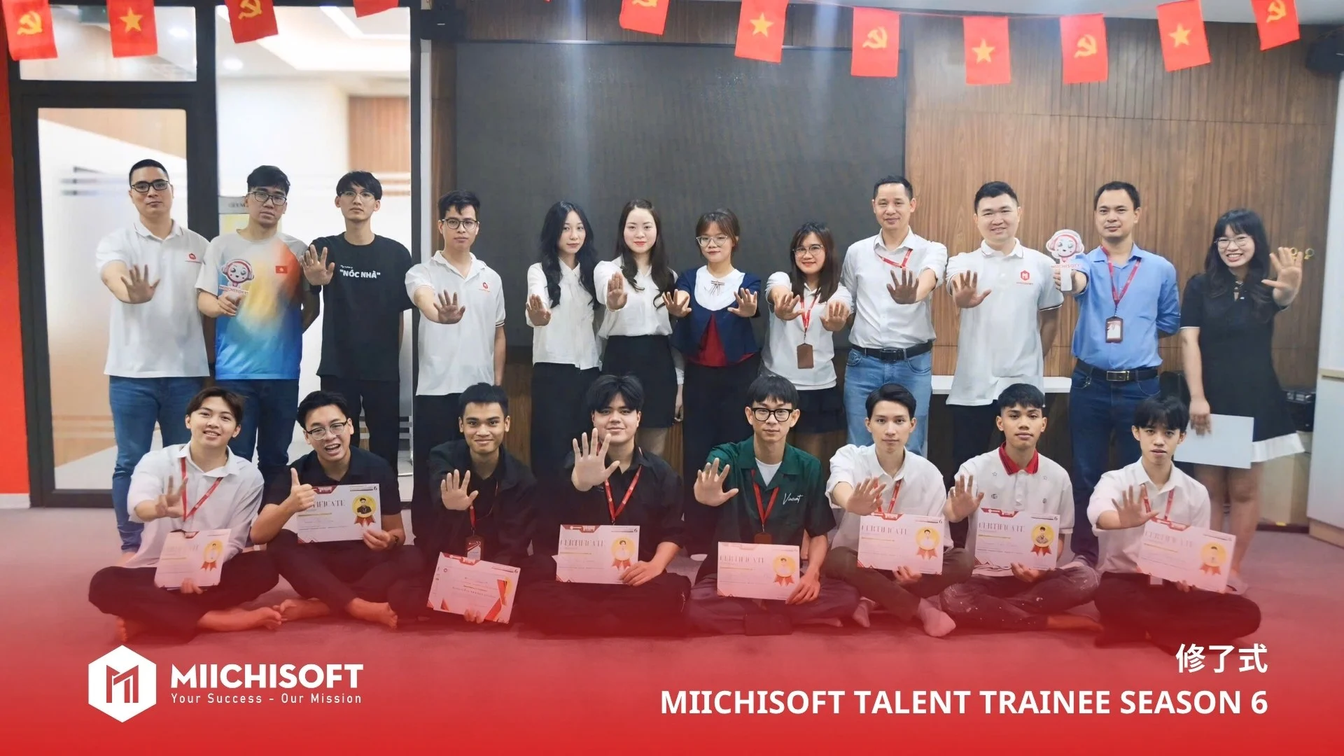 ニュース 1 Miichisoft Talent Trainee Season 6、2ヶ月間の成長の旅が感動のフィナーレへ