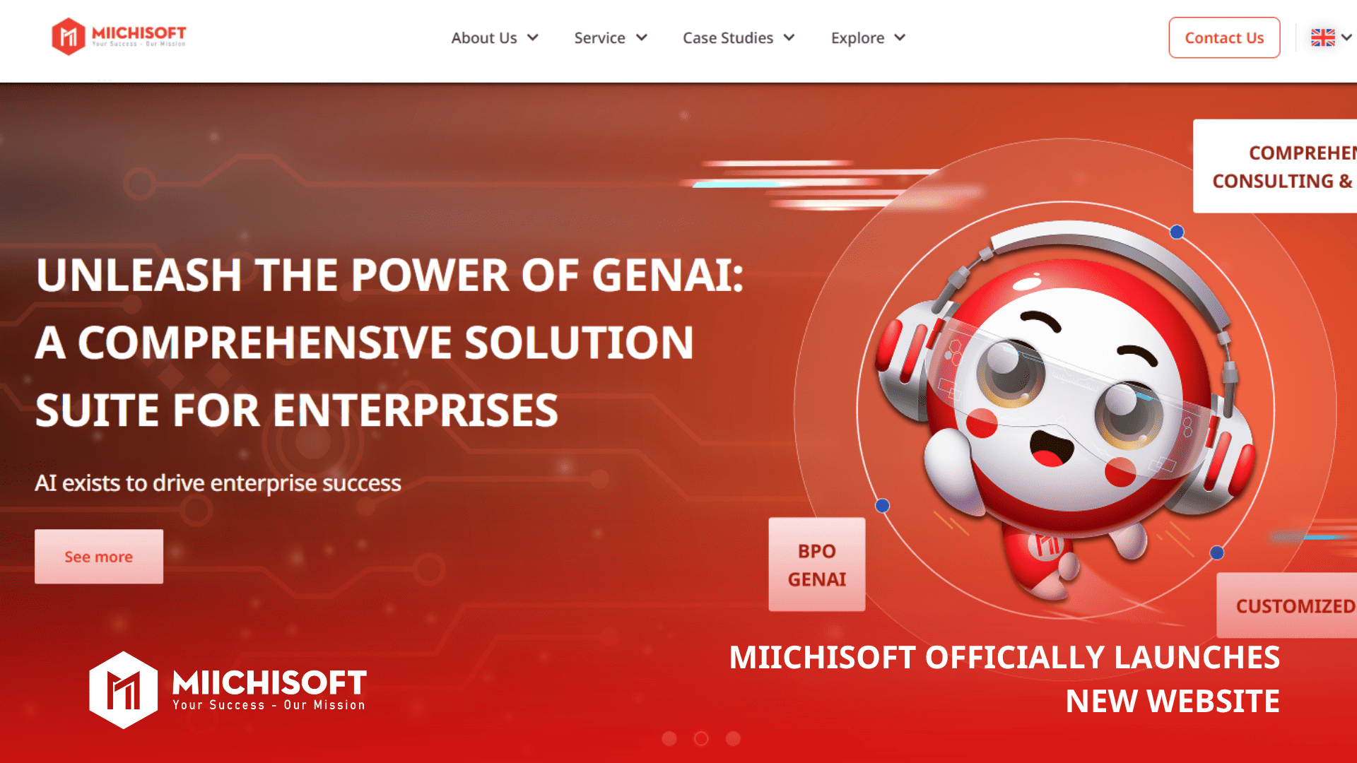 Miichisoft’s News 1 Miichisoft Officially Launches New Website, Marking a Strategic Transformation