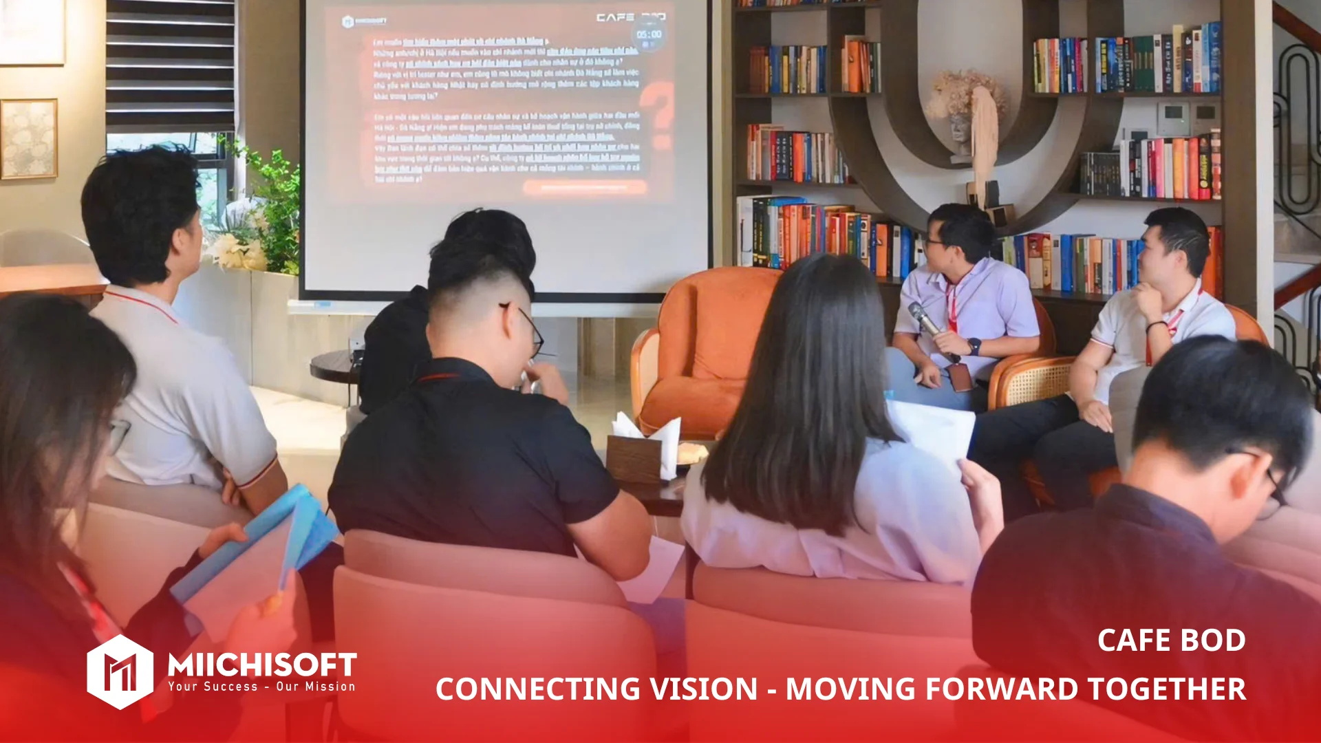Café BOD – An Open Space Connecting Miichisoft’s Leaders and Employees