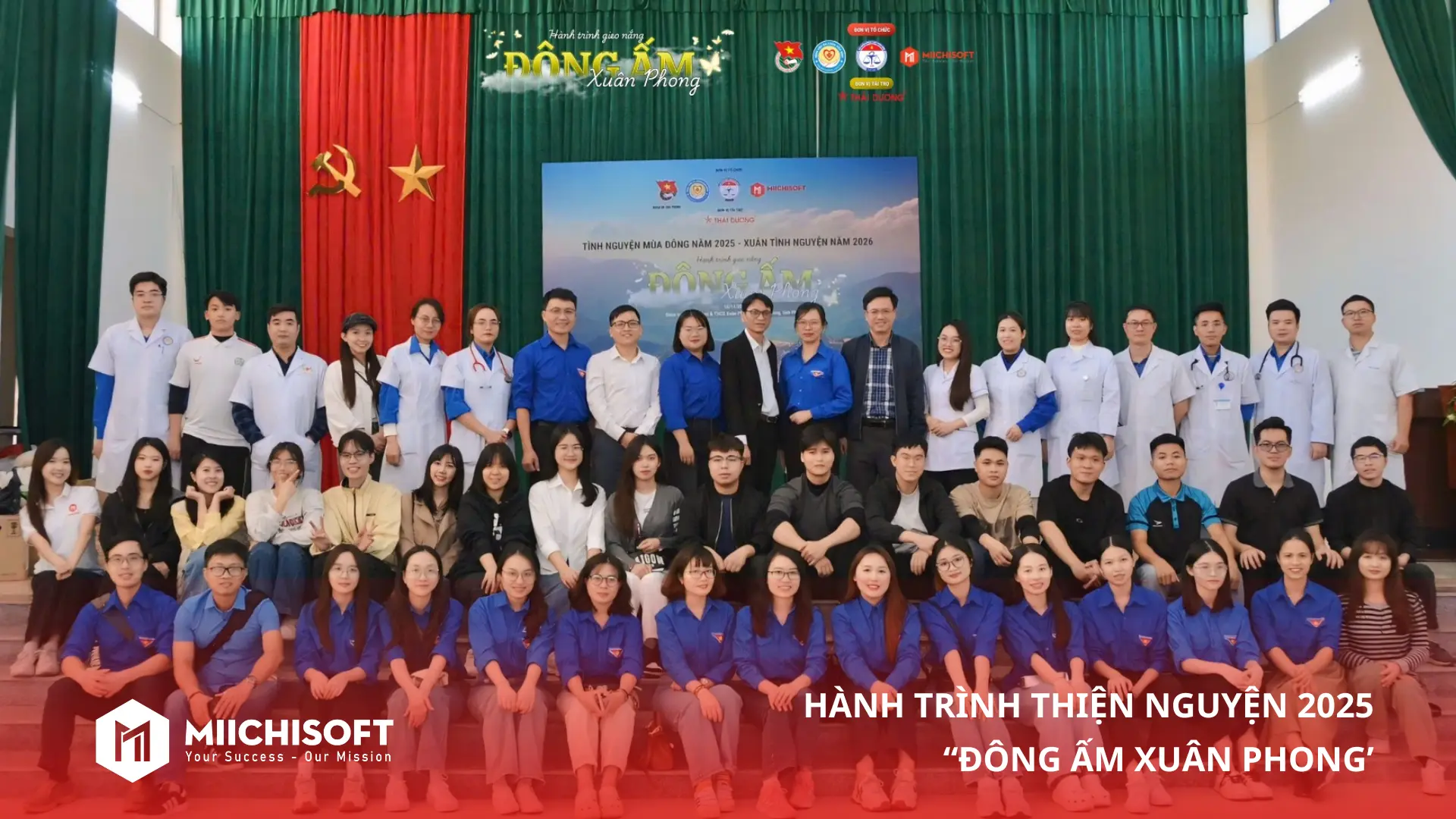 Tin tức Miichisoft 9 Miichisoft lan tỏa yêu thương trong hành trình thiện nguyện “Đông Ấm Xuân Phong” tại Phú Thọ