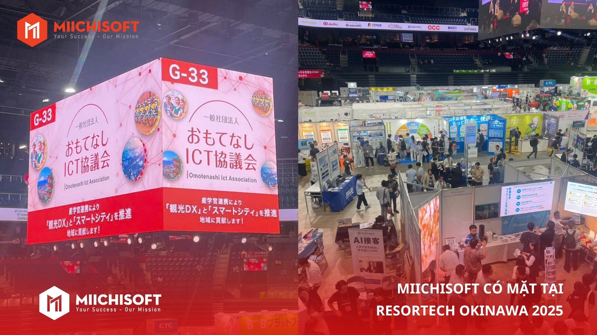Tin tức Miichisoft 9 Recap ResorTech Okinawa 2025 -Miichisoft Thu Hút Hơn 1000 Lượt Khách Với Giải Pháp AI Chatbot Cho Ngành Du Lịch